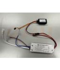 12v 2A 24 watt LED driver touch sensor - schakelaar – 100-230 volt output - Model: GWV-2412+GWP