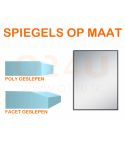 Spiegel op maat 6 mm rechthoek (Poly geslepen)