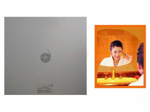 Badkamer spiegelverwarming, vierkant. 250 × 250 mm, 230 volt