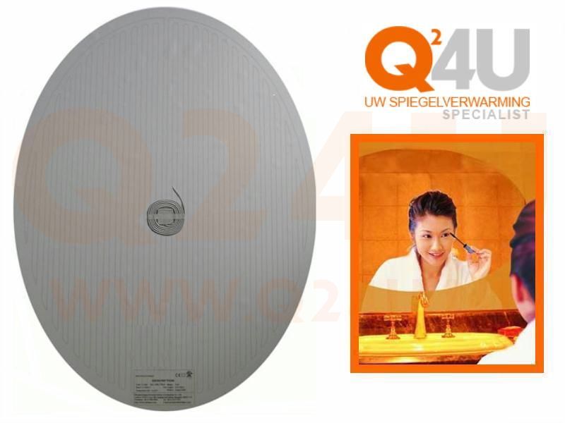 Badkamer spiegelverwarming, vierkant. 1000 × 1000 mm, 230 volt € 89,95