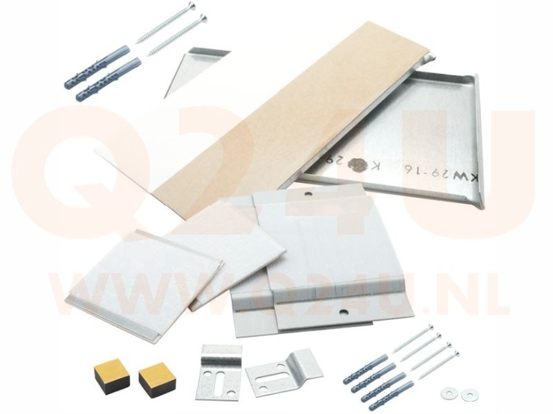 Blind spiegel ophangsysteem, uitvoering : ED-16G (Max. 1,6 m² / Max. 24kg)