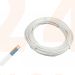 12 / 24 / 230 volt kabel, 2 x 0.75mm, per 2 meter - wit